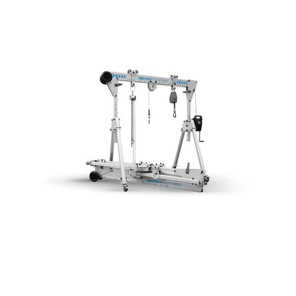 Portagantry Reid Rapide Collapsible & Portable Aluminum Gantry, 2200 lbs, 6'-6 in. Span, 6'-4 in. Clear Height US-PGR1TS20-T - main